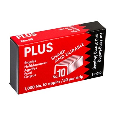ZSZYWKI PLUS NO.10 1000SZT