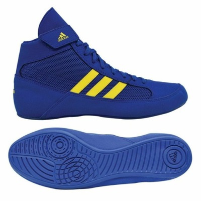 Adidas Buty Zapaśnicze Bokserskie Havoc II Blue 44 2/3
