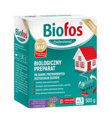 Biofos biologiczny preparat do szamba 500g