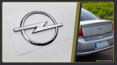 OPEL VECTRA C EMBLEMA LOGOTIPO INSIGNIA TRASERA DE TAPA  