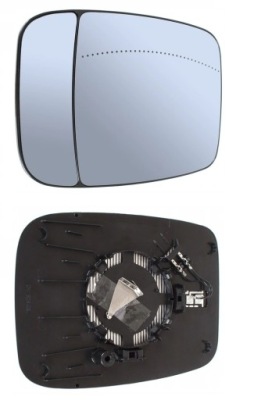 Зеркало вкладыш с подогревом левая fiat talento od 2016 фото №1