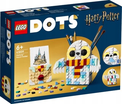 LEGO DOTS 41809 STOJAK NA DŁUGOPISY Z HEDWIGĄ