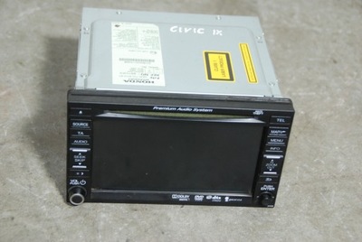 Радио навигация 39540-tv0-e510-m1 honda civic 9 ix фото №1