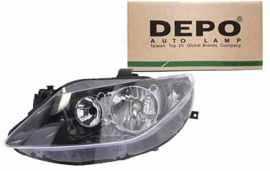 DEPO FARO PARTE DELANTERA IZQUIERDO SEAT IBIZA 6J 08- H7  