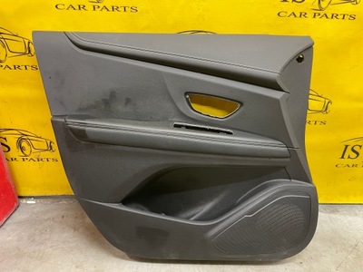 Обшивка обивка дверь левый перед renault scenic iv фото №1