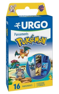 Urgo Pokemon Opatrunki, 16 sztuk