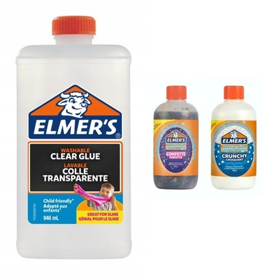 ELMERS klej XL do SLIME + 2 NOWE AKTYWATORY