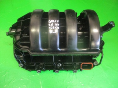 Колектор всмоктуючий 1.6fsi blf vw golf v leon 2 фото №1