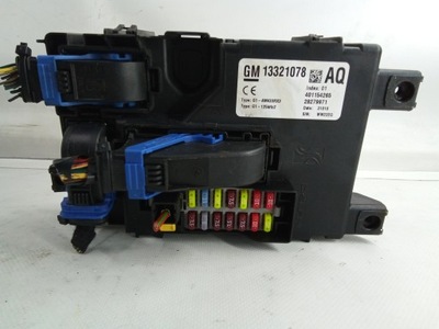 C887 коробка запобіжників corsa d 13321078 aq фото №1