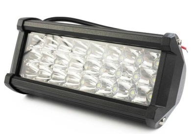 FARO HALÓGENO DIODO LUMINOSO LED EN FUNCIONAMIENTO PEQUEÑA 72W LIGHT BAR PROSTOKATNA LB-72W-3030  