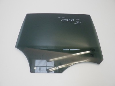 Opel corsa f 2021 скло бічна двері правий задня фото №1