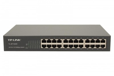 TP-LINK SF1024D switch L2 24x10/100 Desktop