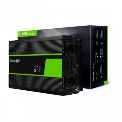 Green Cell 12V na 230V Czysta sinusoida 2000W