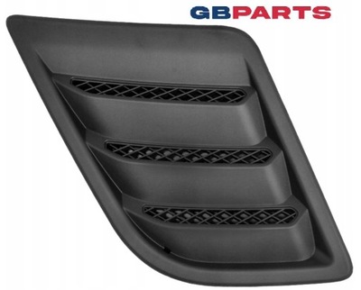 Заглушка впуск решётка радиатора капот правая dodge ram sport 2019- фото №1