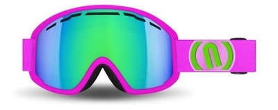 GOGLE NEON FUTURE PINK GREEN CAT 3 MODEL WYSTAWOWY