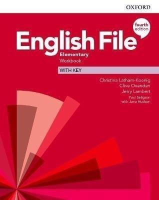 ENGLISH FILE 4E ELEMENTARY WB + KEY OXFORD