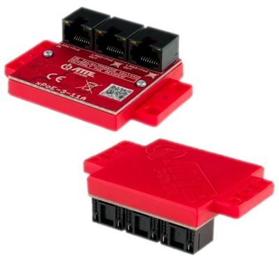 SWITCH PoE 3 PORTOWY EXTENDER ATTE xPoE-3-11A 10/100Mbps ROZDZIELACZ LAN