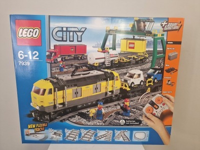 LEGO City 7939 Klocki Pociąg Towarowy L