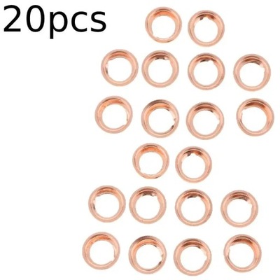 10/20pcs 17mm Car Oil Drain Plug Gasket Crush Washer Rings For Infin~48296