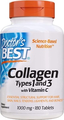 DOCTORS BEST Collagen 1000 mg 180 tab Kolagen