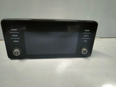 Skoda kamiq scala дисплей монітор радіо навігації mib-3 654035869k фото №1