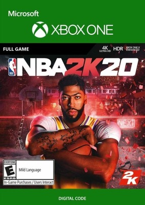NBA 2K20 Xbox One Series X/S Klucz Key