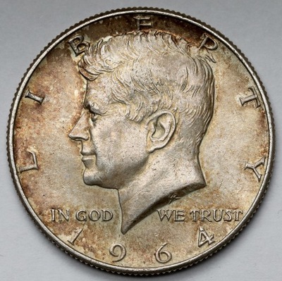 2094. USA, 1/2 dolara 1964