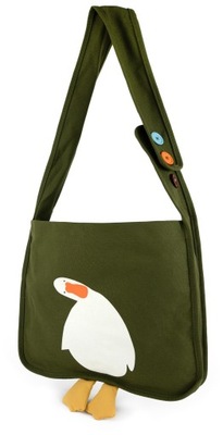 Torebka Hello Goose - khaki | bawełniana shopperka tr24174