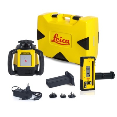 Niwelator Leica Rugby 610 detektor RE160 akumulato