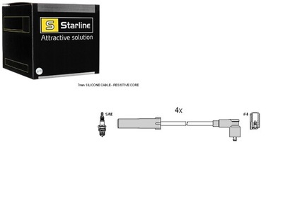 ПАТРУБОК ЗАЖИГАНИЯ / ТРАБЛЕР S ZK 9214 STARLINE