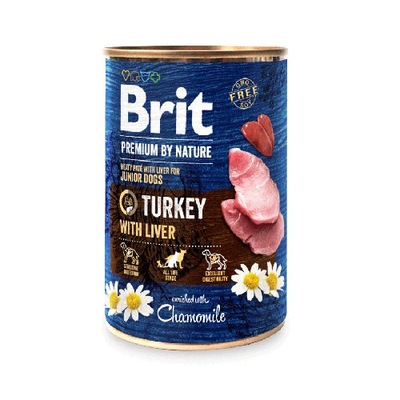 Brit Premium Turkey Junior 400g Maltańczyk