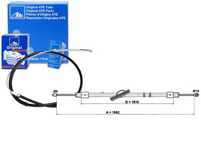 CABLE FRENOS DE MANO MERCEDES E 55 AMG KOMPRESSO  