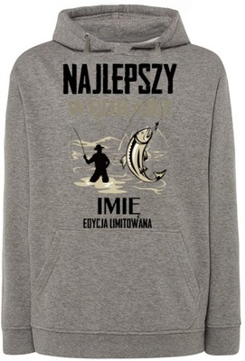 Bluza Najlepszy Wędkarz Twoje Imię r.XL