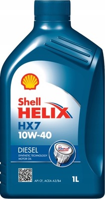 ACEITE SHELL HELIX HX7 DIESEL 10W-40 (1L)  