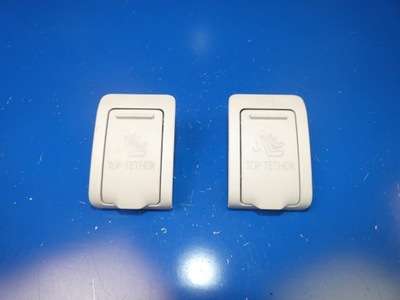 Mercedes c klasa w205 заглушка uchytu сиденье isofix фото №1