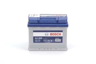 0092S40050 BATERÍA 60AH 540A SILVER S4 P+ BOSCH  