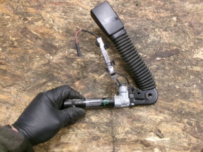 Bmw 5 f10 f11 натяжитель поперечина безопасности правый перед фото №1