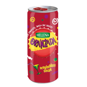 Hellena oranżada czerwona 250 ml