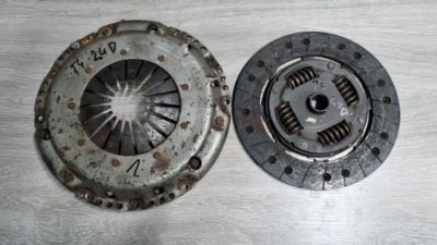 Колесо маховик прижим сцепления vw transporter iv t4 2.4 d 78km aab фото №1