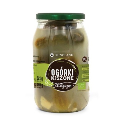 Ogórki kiszone BIO 820g (460 g)