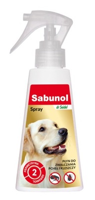 dr Seidel Sabunol spray przeciw pchłom i kleszczom dla psów