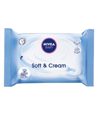 Nivea Baby Chusteczki nawilżane Soft & Cream