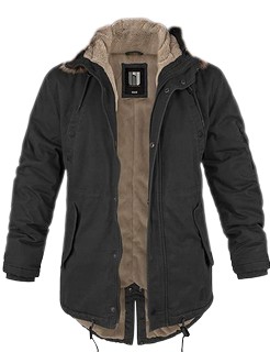 Bw-online-shop Kurtka parka męska 9516 M FG8-166