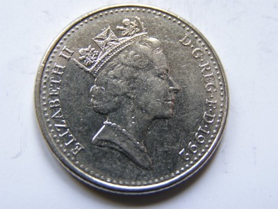 ANGLIA BRYTANIA 10 PENCE 1992 ROK BCM !!!!!!! 0922