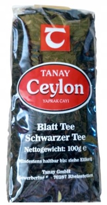 Herbata czarna liściasta Tanay 100 g
