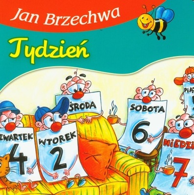 Tydzień Jan Brzechwa - książka kartonowa