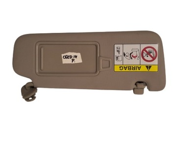 Ceed iii защита солнцезащитная правая козырёк фото №1