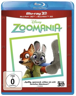 Film Zoomania płyta Blu-ray