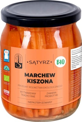 Marchew kiszona bio 500 g (280 g) sątyrz