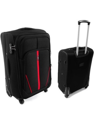 Średnia walizka PELLUCCI RGL S-020 M Czarna